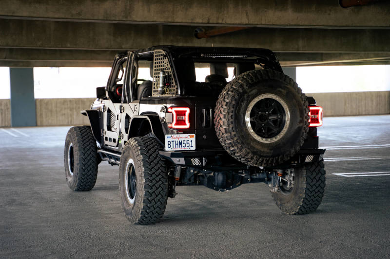DV8 Offroad FDJL-07 18-23 Jeep Wrangler JL Slim Fender Flares