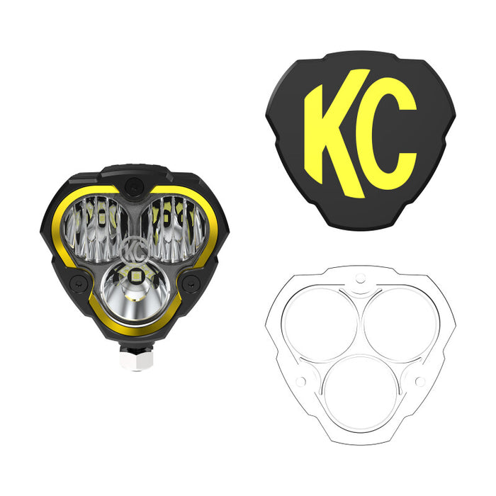 KC HiLiTES 1288 FLEX ERA 3 LED Light - Single Light Master Kit