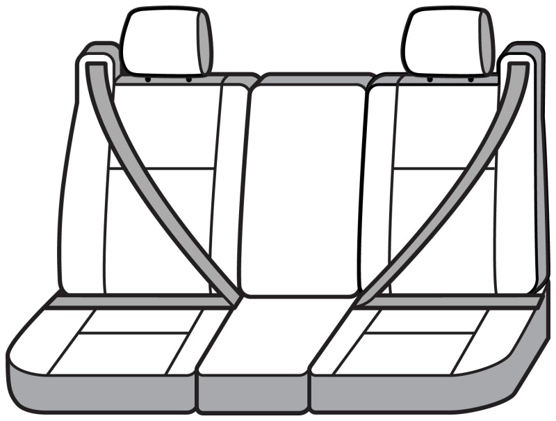 Covercraft SS3359PCCH 04-08 Ford F150 Polycotton SeatSaver Custom Front Row Seat Covers - Charcoal