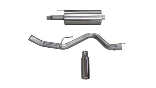 CORSA Performance 24837 Corsa 2015-2020 Ford F-150 5.0L V8 Cat-Back Single Side Exit w/ 4.0in Polished Tip