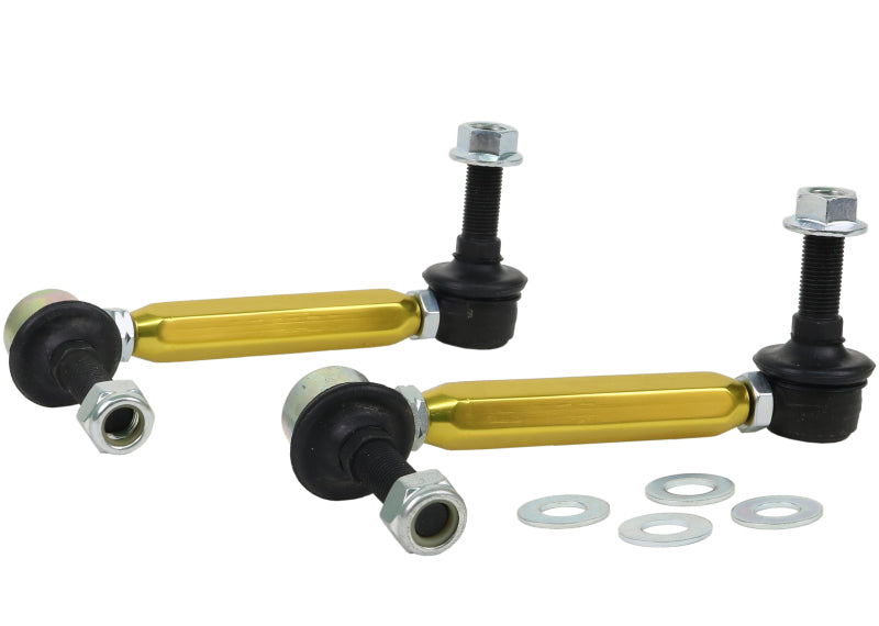Whiteline KLC180-155 Universal Sway Bar - Link Assembly Heavy Duty 150mm-175mm Adjustable Steel Ball
