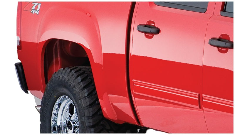 Bushwacker 40928-02 07-13 GMC Sierra 1500 Fleetside Boss Pocket Style Flares 4pc 78.7/97.6in Bed - Black