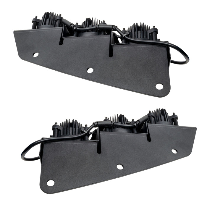 ORACLE Lighting 5890-001 21-22 Ford Bronco Triple LED Fog Light Kit for Steel Bumper - White