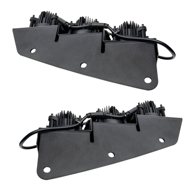 ORACLE Lighting 5890-001 21-22 Ford Bronco Triple LED Fog Light Kit for Steel Bumper - White