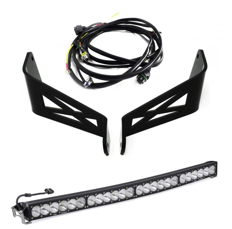 Baja Designs 447085 OnX6 Can-Am Maverick X3 Rock Crawler 40in Roof Mount Kit