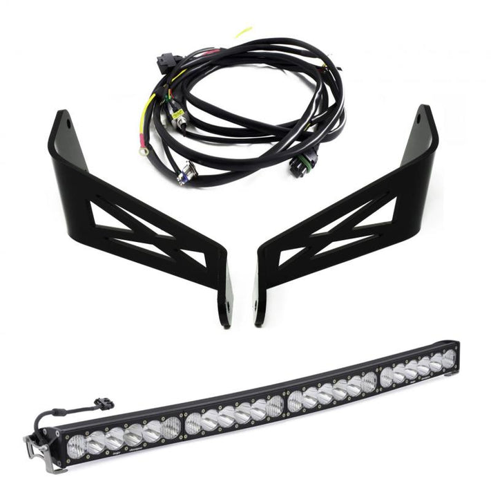 Baja Designs 447085 OnX6 Can-Am Maverick X3 Rock Crawler 40in Roof Mount Kit