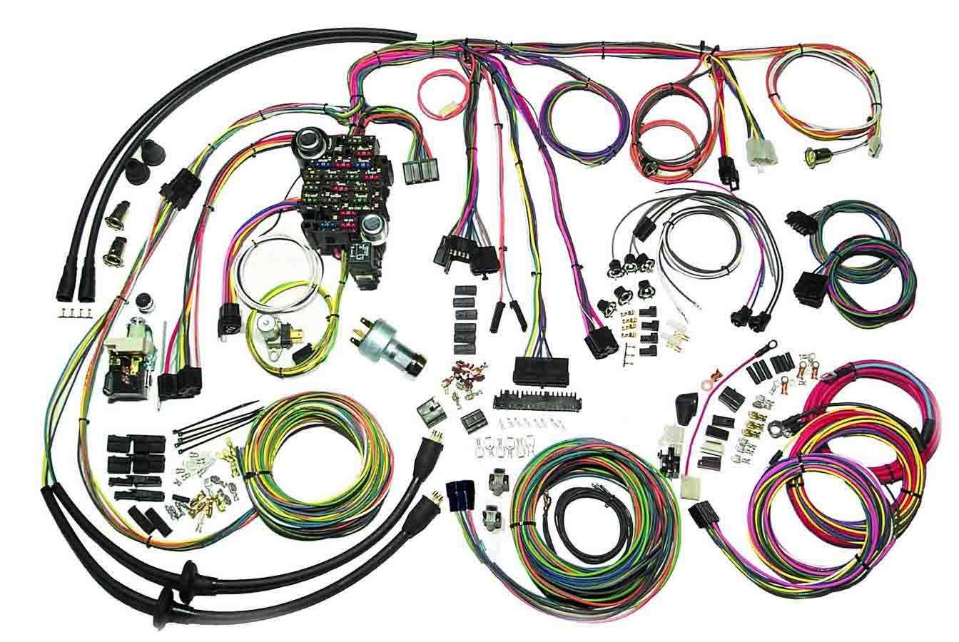 American Autowire AAW500434 57 Chevy Classic Update Wiring System