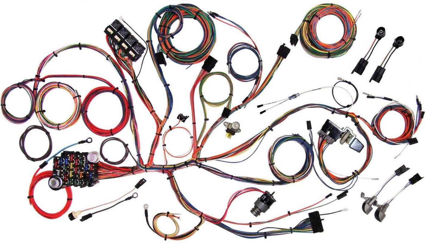 American Autowire AAW510125 64-66 Mustang Wiring Harness System