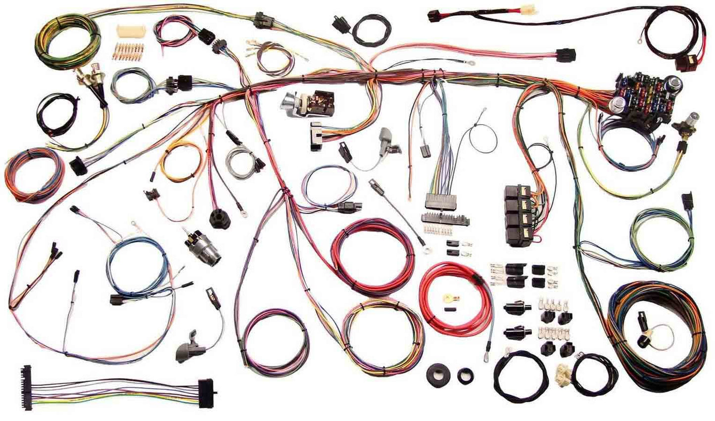 American Autowire AAW510243 70 Mustang Wiring Harnes