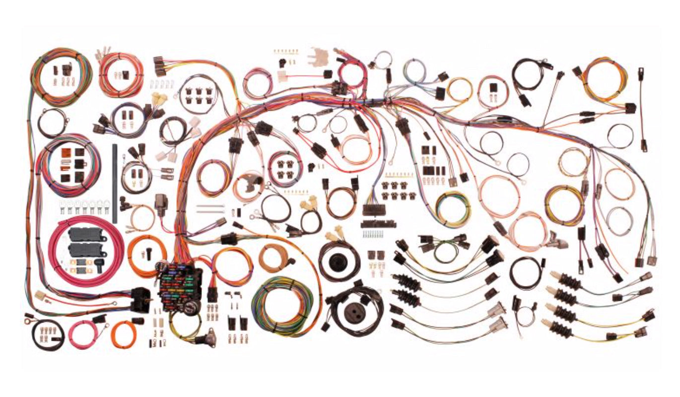 American Autowire AAW510717 68-76 Corvette Classic Update Wiring Kit