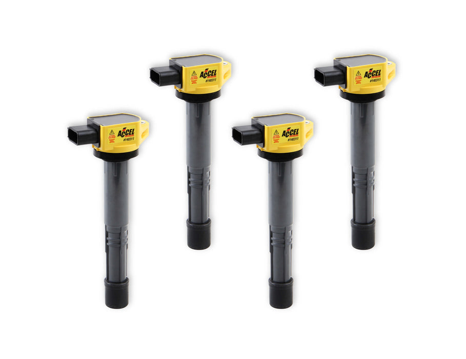 Accel ACL140311-4 Ignition Coil Pack Super Coil Honda / Acura I4