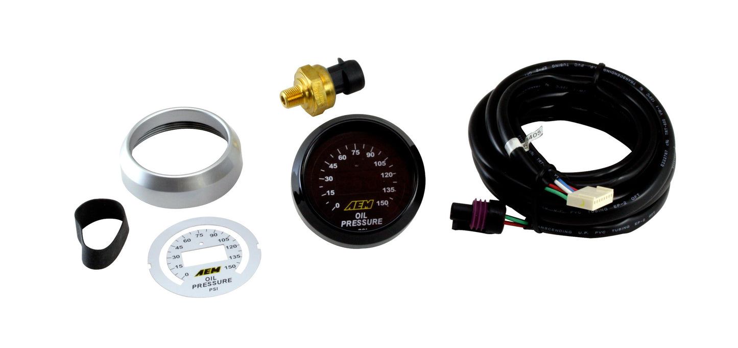 Aem Electronics AEM30-4407 Oil Pressure Digital Gauge