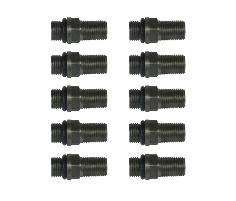 Afco Racing Products AFC550000050-10 Schrader Valve 5-16-32 Stainless Steel 10 Pack