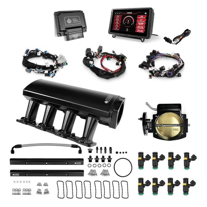 Aces Fuel Injection AFIAS20112L-WK92-AM2026B Jackpot LS Lite 500hp Top End Kit LS1/LS2/LS6