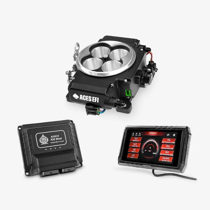 Aces Fuel Injection AFIAS2212B Killshot II 4bbl EFI Black
