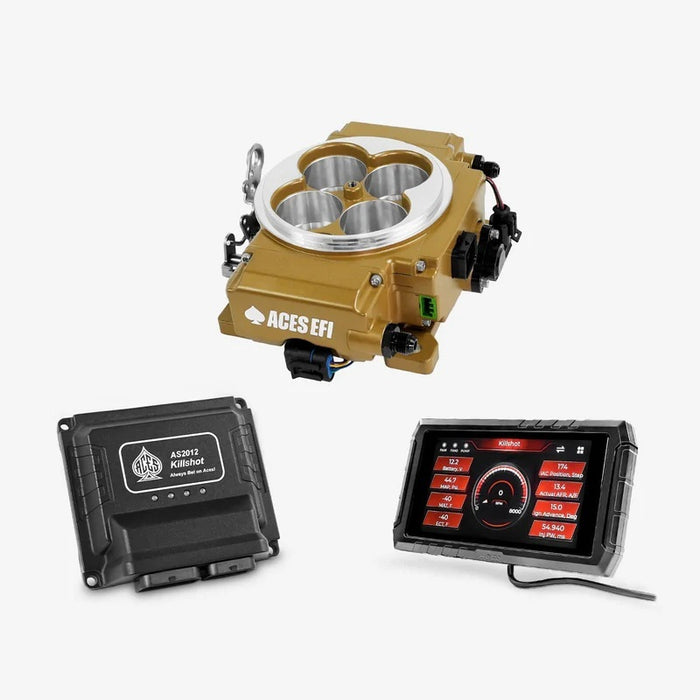 Aces Fuel Injection AFIAS2212G Killshot II 4bbl EFI Gold