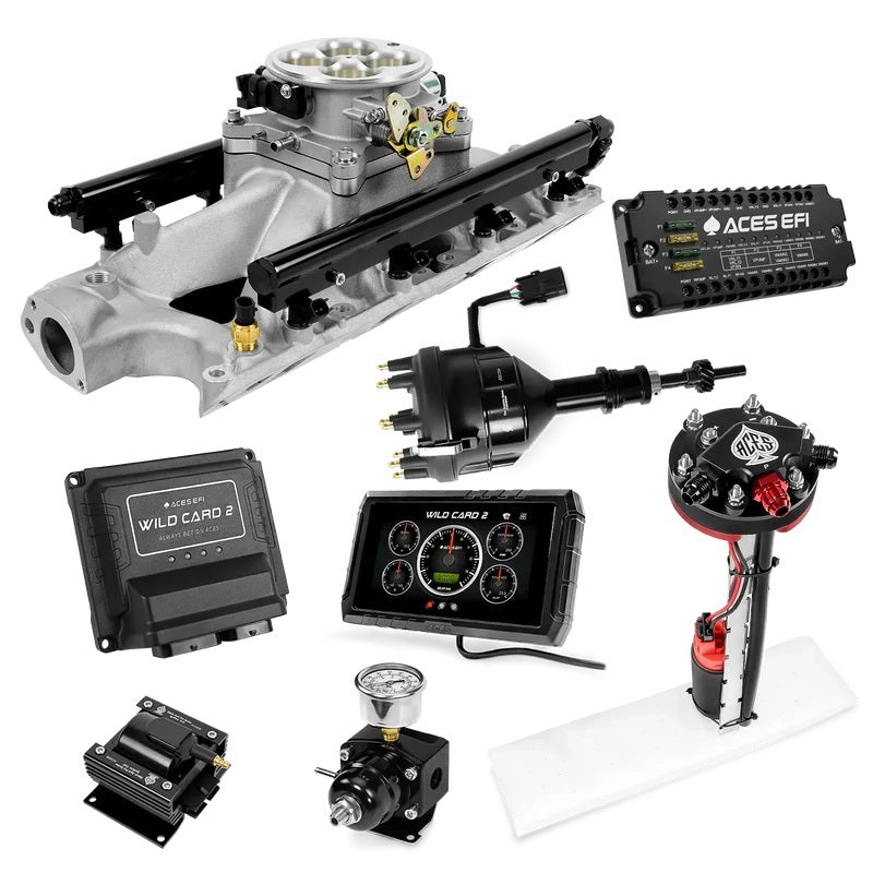 Aces Fuel Injection AFIAY0439 Wild Card Sequential EFI Master Kit (500 HP)