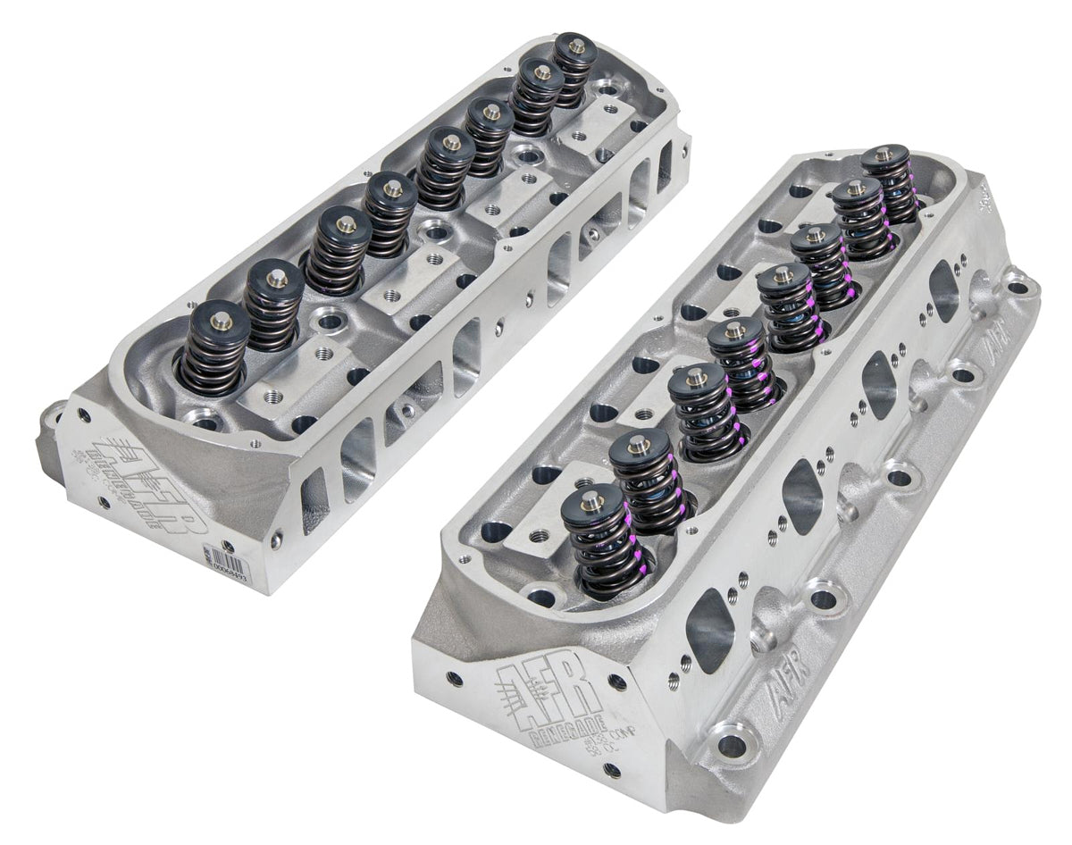 Air Flow Research AFR1381-716 SBF 195cc Compt Cylinder Heads (pr) 58cc Assem.