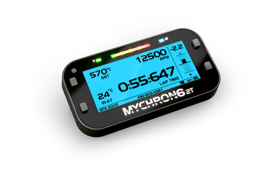 Aim Sports AIMXM62TEGTRM1011 MyChron 6 w/EGT & Water Temp M10 Sensor