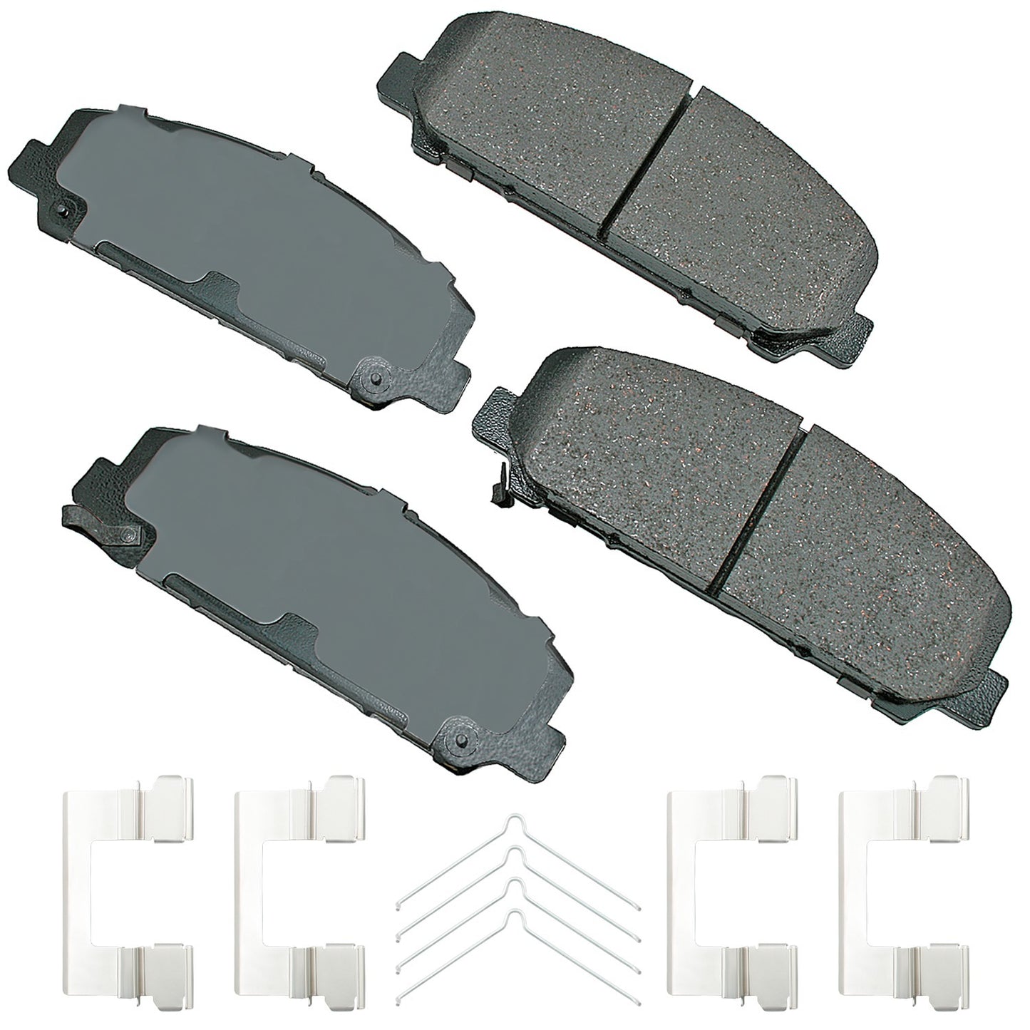 Akebono Brake Corporation AKEACT1286A Brake Pad Front Infiniti QX56 06-13 QX8 06-13