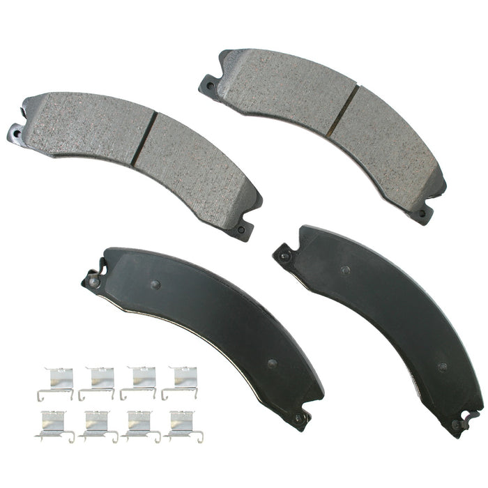 Akebono Brake Corporation AKEACT1411 Chevrolet Silverado 2500 HD 19-11 Silverado 350