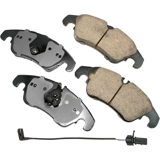 Akebono Brake Corporation AKEEUR1322 Audi A4 16-09 A4 allroa d 16-13 A4 Quattro 16-0