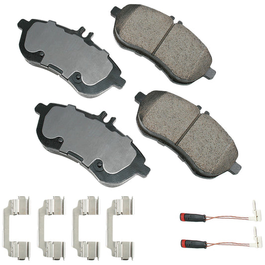 Akebono Brake Corporation AKEEUR1340A Mercedes-Benz C230 09-08 C250 15-10 C300 12-08