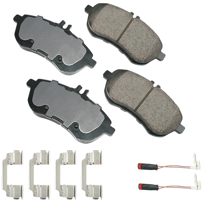 Akebono Brake Corporation AKEEUR1340A Mercedes-Benz C230 09-08 C250 15-10 C300 12-08