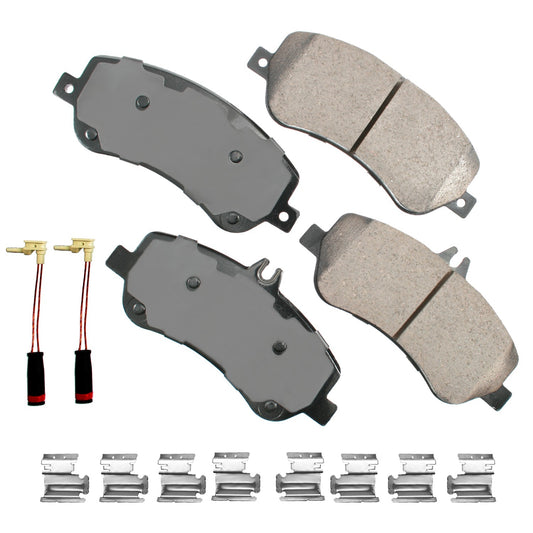 Akebono Brake Corporation AKEEUR1406 Mercedes-Benz GLK250 15- 13 GLK350 15-10