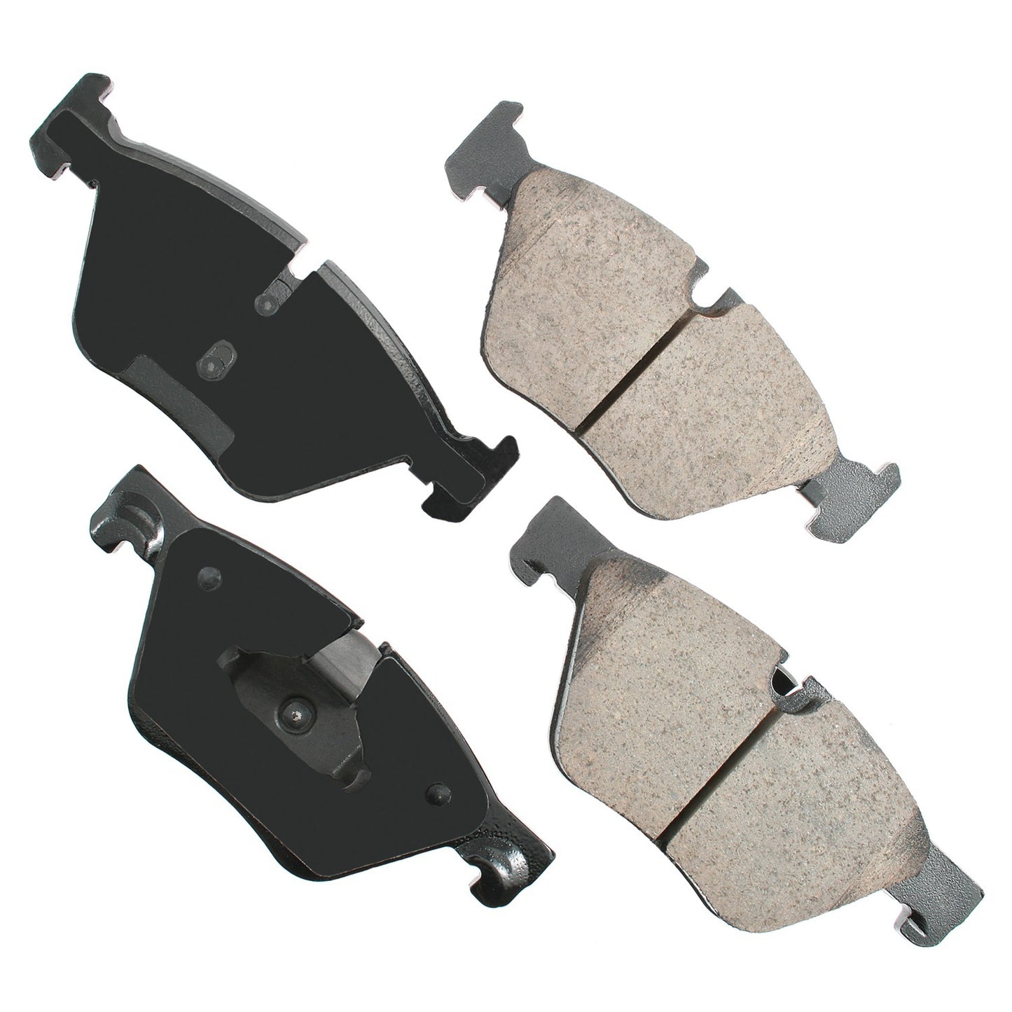 Akebono Brake Corporation AKEEUR1504 Brake Pads Front BMW 528i 11-16 xDrive 12-16