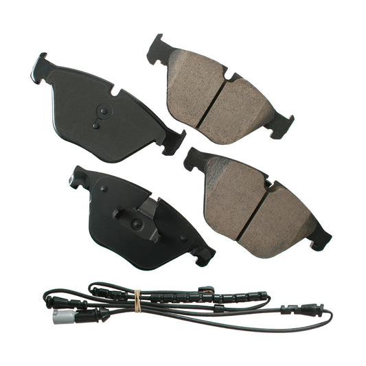 Akebono Brake Corporation AKEEUR1505 Euro Ultra-Premium Brake Pads - Front