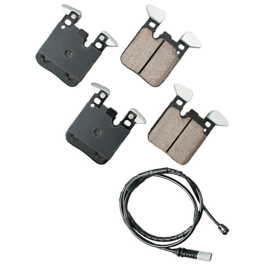 Akebono Brake Corporation AKEEUR1656 Brake Pads Rear 228i 14-16 xDrive 15-16 230i