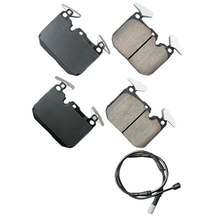 Akebono Brake Corporation AKEEUR1880 Brake Pads BMW 228i 16- 14 228i 16-15 230i 18-17