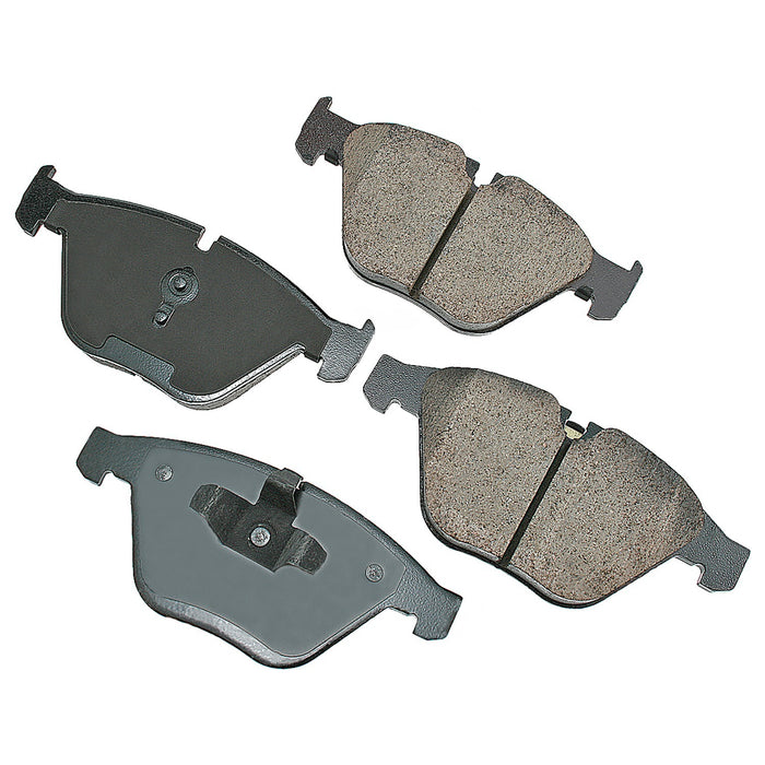 Akebono Brake Corporation AKEEUR918A Euro Ultra-Premium Brake Pads - Front