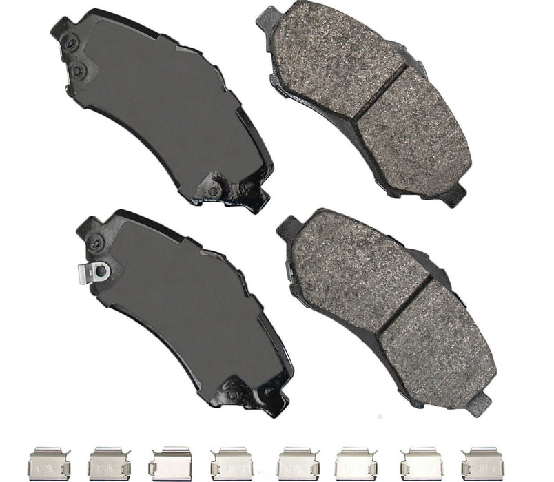 Akebono Brake Corporation AKESDF1273 Brake Pads Frond Dodge Ram 12-15