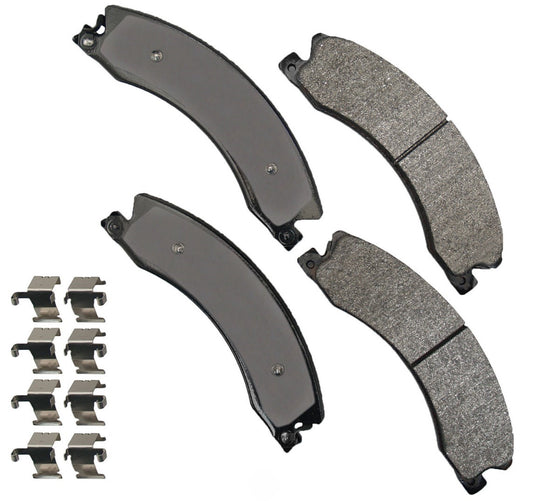 Akebono Brake Corporation AKESDF1411 Brake Pads Front GM