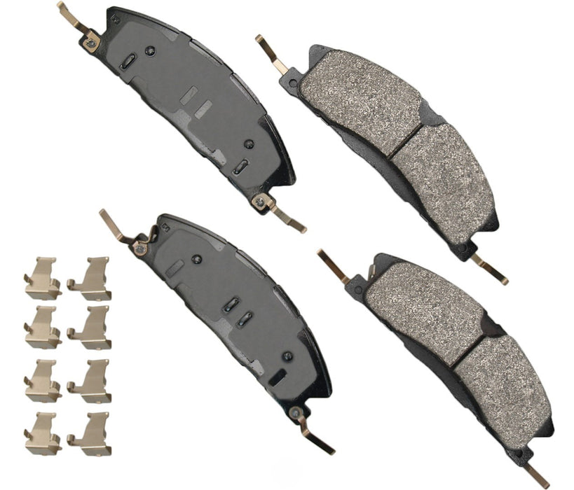 Akebono Brake Corporation AKESDF1611A Brake Pads Front Ford Sedan 13-19