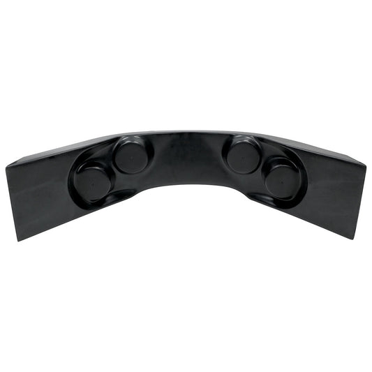 Allstar Performance ALL23243 Fiberglass Curved Dash Panel Black