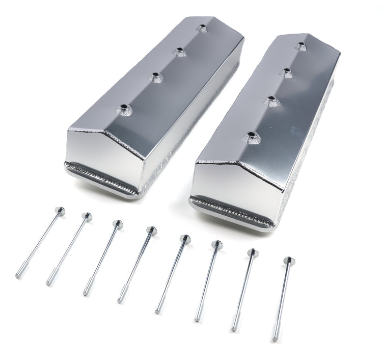 Allstar Performance ALL26172 Valve Covers SBC Fab Alum Centerbolt