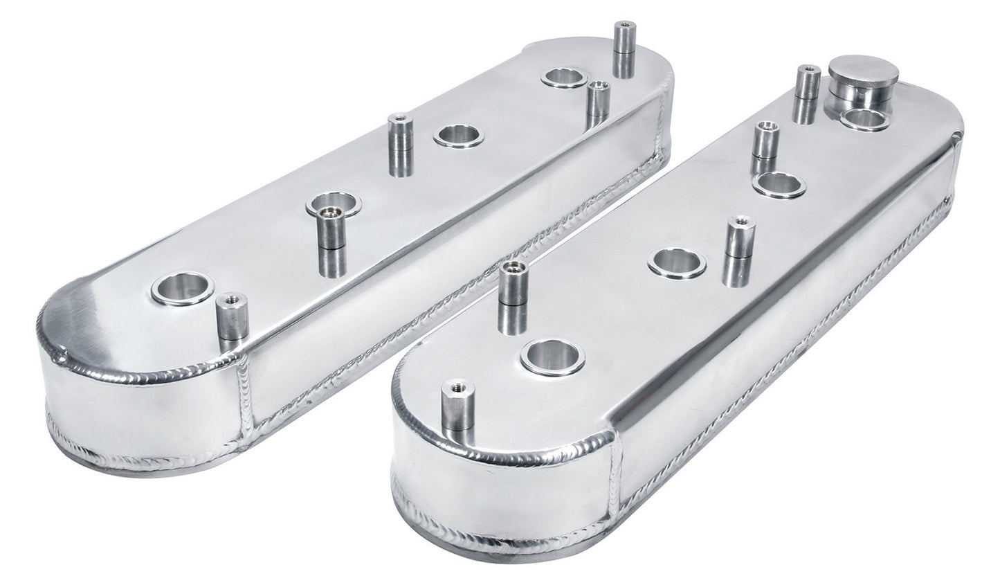Allstar Performance ALL26211 Valve Covers LS Fab Aluminum w/ Coil Mount