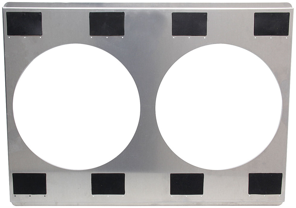 Allstar Performance ALL30064 Aluminum Fan Shroud 25-3/4x18-3/4 Dual 12