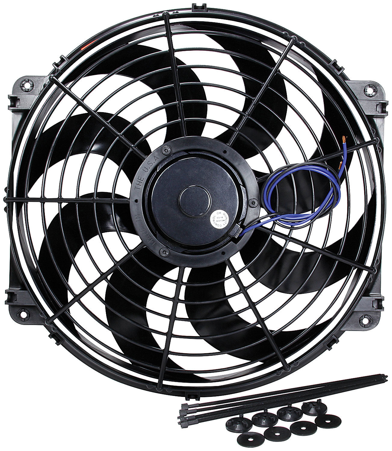 Allstar Performance ALL30076 Electric Fan 16in Curved Blade