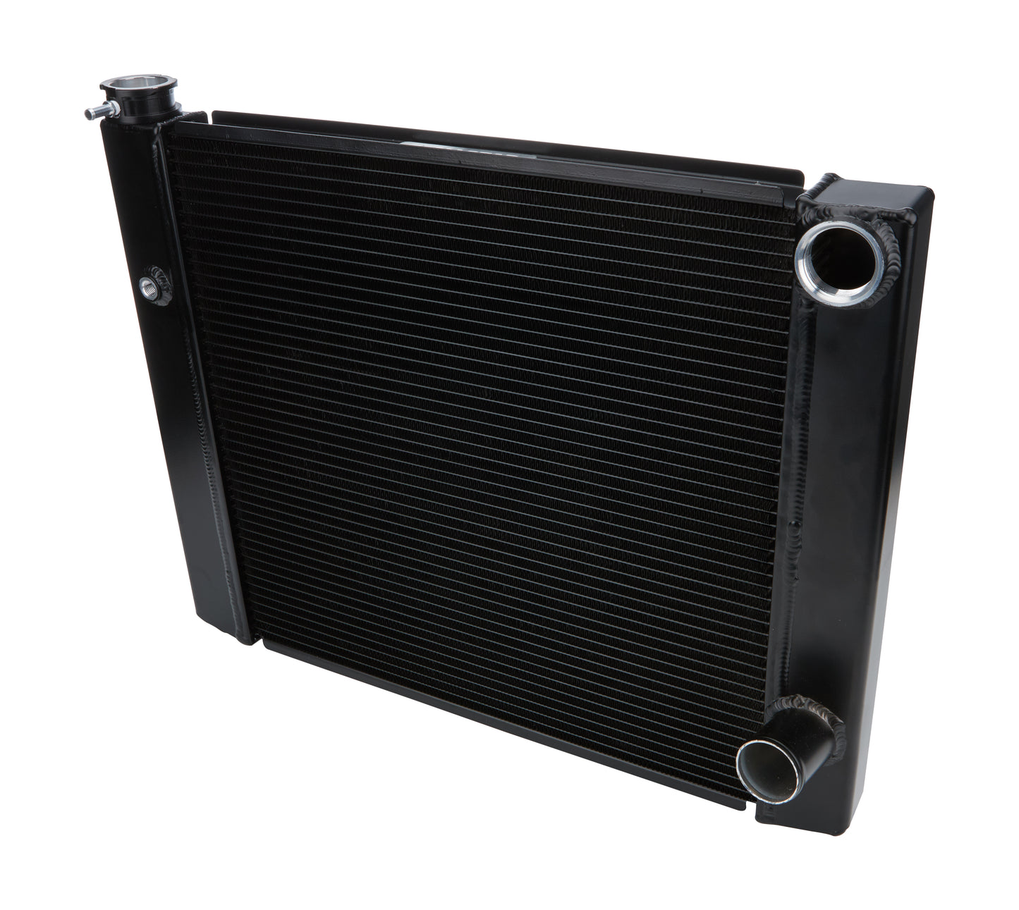 Allstar Performance ALL30345 Dual Pass Radiator 19x26 1 Row Lightweight Black