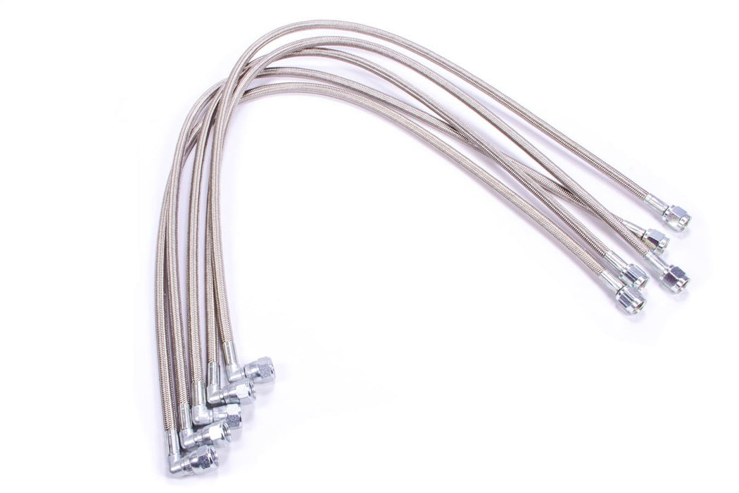 Allstar Performance ALL46402-28-5 28in #4 Line -4 Str/ -4 90 Deg 5pk