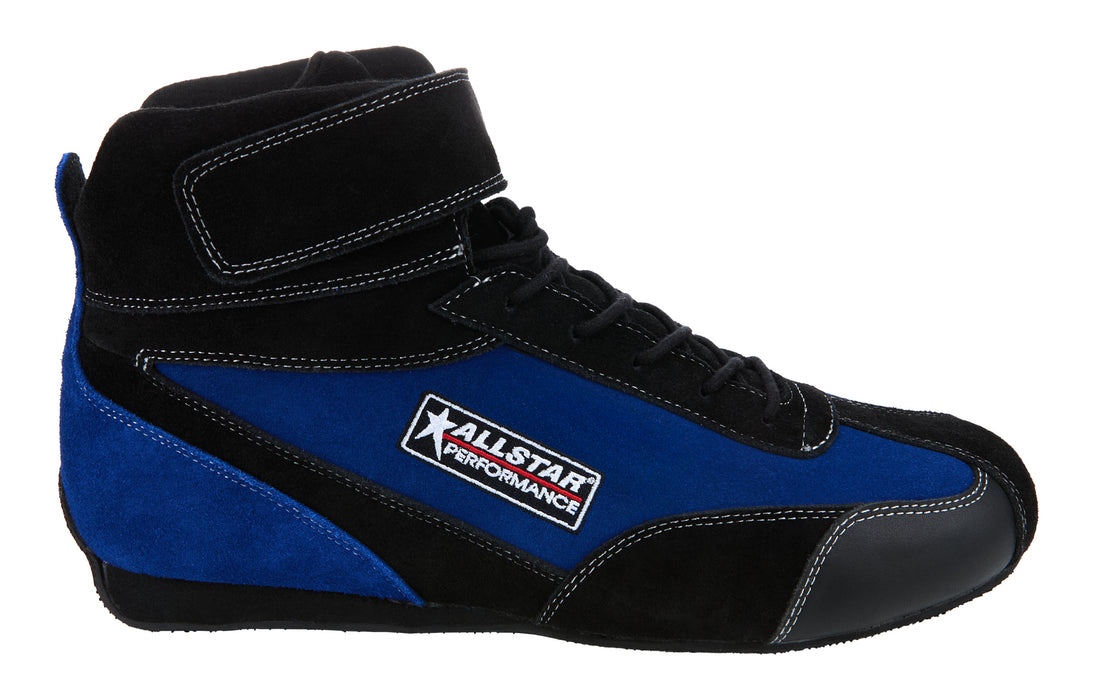 Allstar Performance ALL918228 Driving Shoes Black/Blue SFI3.3/5 Pro Series 10.0