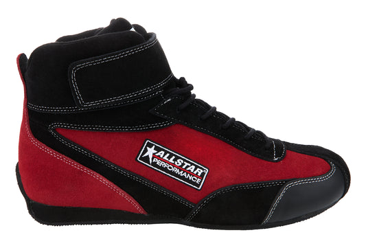 Allstar Performance ALL918727 Driving Shoes Black/Red SFI3.3/5 Pro Series 9.5