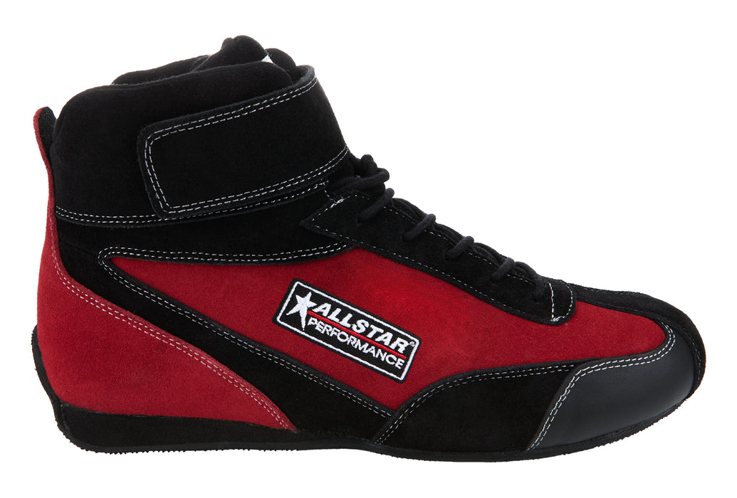 Allstar Performance ALL918734 Driving Shoes Black/Red SFI3.3/5 Pro Series 13.0