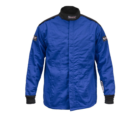 Allstar Performance Driving Jacket SFI3.2A/5 M/L Blue Medium