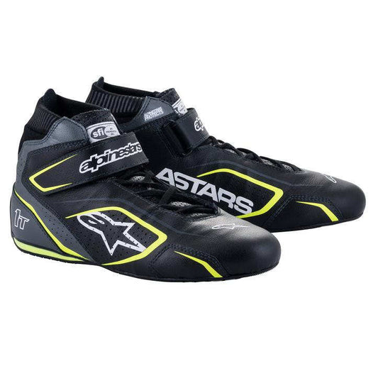 alpine star Shoe Tech-1T V3 Black / Flu Yellow Size 11