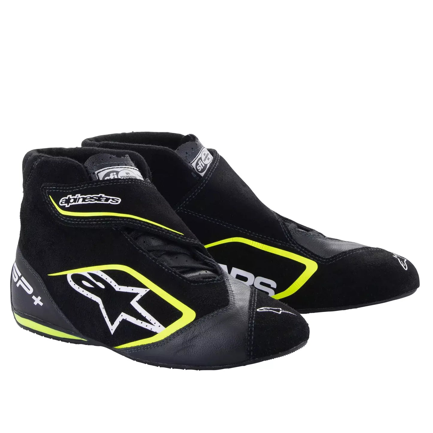 alpine star Shoes SP+ Black / Yellow Flou 10